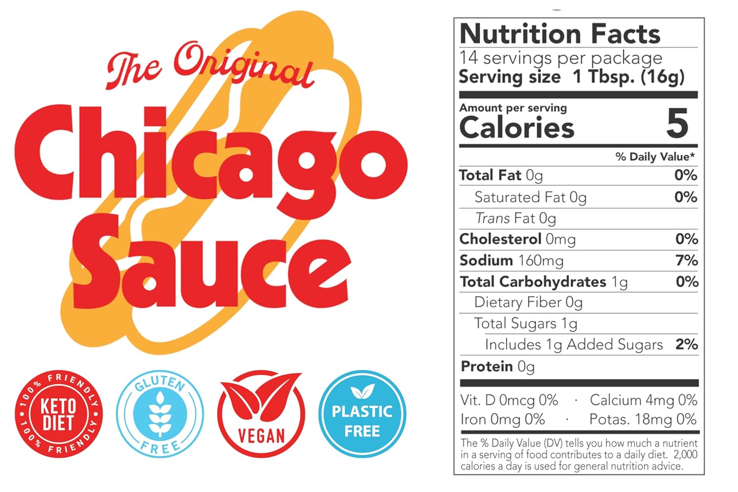 The Original Chicago Sauce | The REAL Windy City Condiment | Authentic Hot Dog Relish | 7 Toppings to a Chicago Hot Dog | Includes Yellow Mustard & Sport Peppers | Big Fork (8 oz., four bottles)