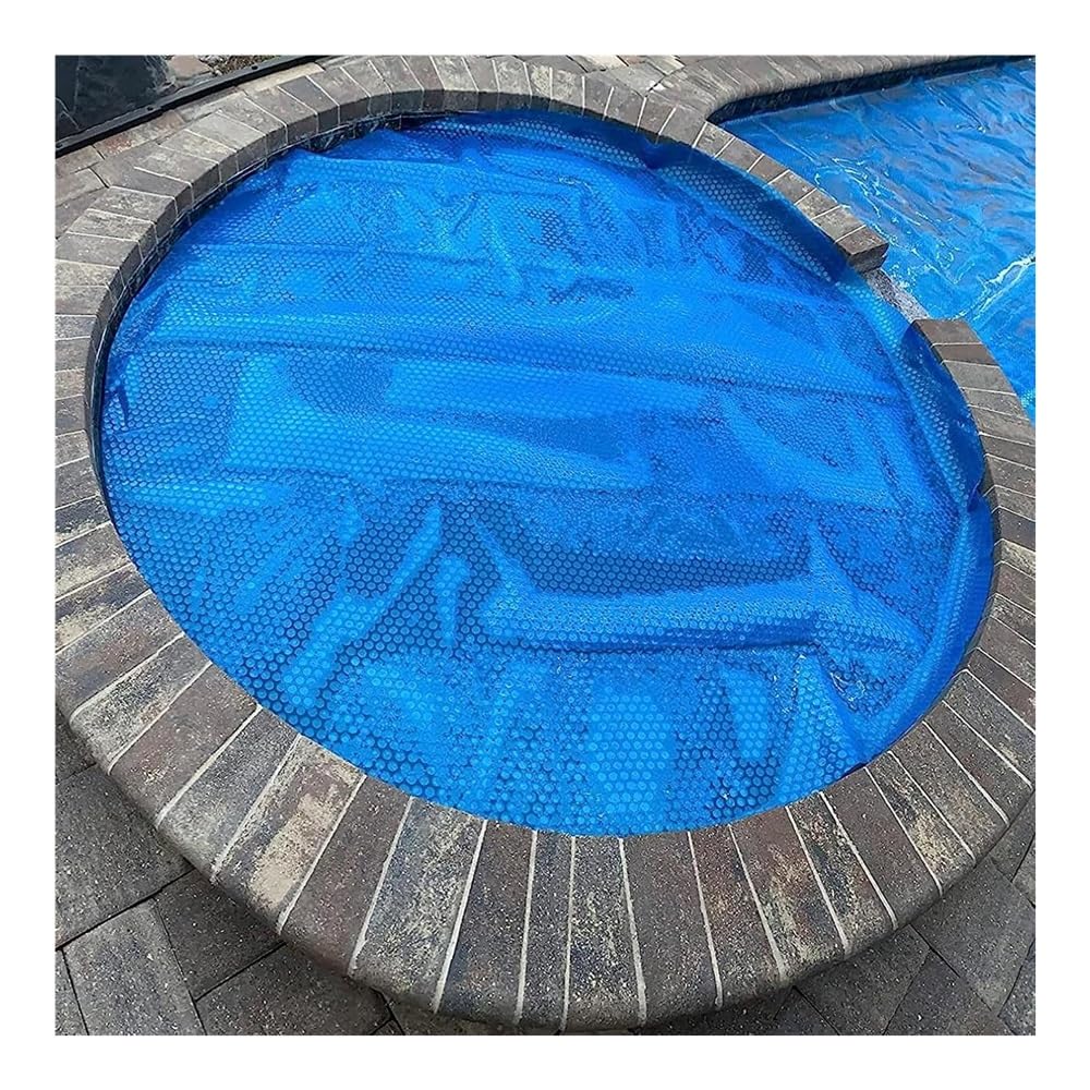 Couverture solaire de jardin pour piscine familiale de 5m - Profitez d'une eau chaude en extérieur