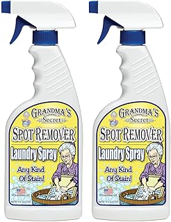 Grandma's Secret Spot Remover Laundry Spray - Chlorine, Bleach and Toxin-Free Stain Remover - Stain Remover for Clothes - ...
