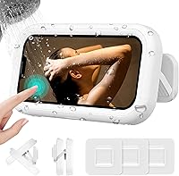 Vista 1 de CoguZed Soporte de teléfono impermeable para ducha, actualizado en 2023, rotación de 480°, compatible con iPhone 15/14/13/12/11 Pro Max, Samsung