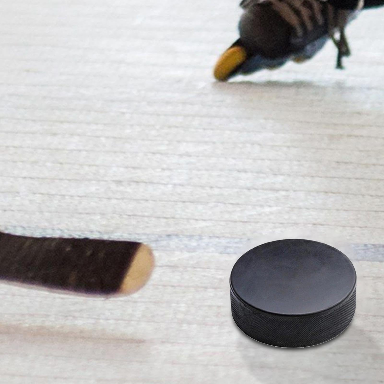 Pucks Ufficiali da Hockey – Pucks di Lunga Durata, Dimensioni Standard | Hockey per Lo Sviluppo delle abilità di Hockey, Attrezzature per l'allenamento 'Hockey per Lo Sviluppo delle abilità, Gli