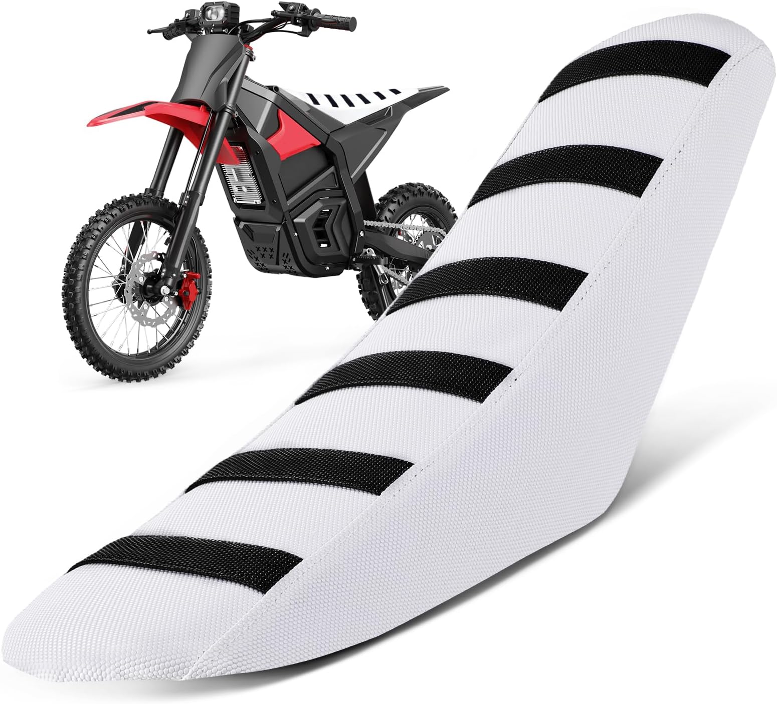 Ebike Seat Cover for Yozma In 10 Electric Dirt Pit Bike Non-Slip Soft Cushion Black