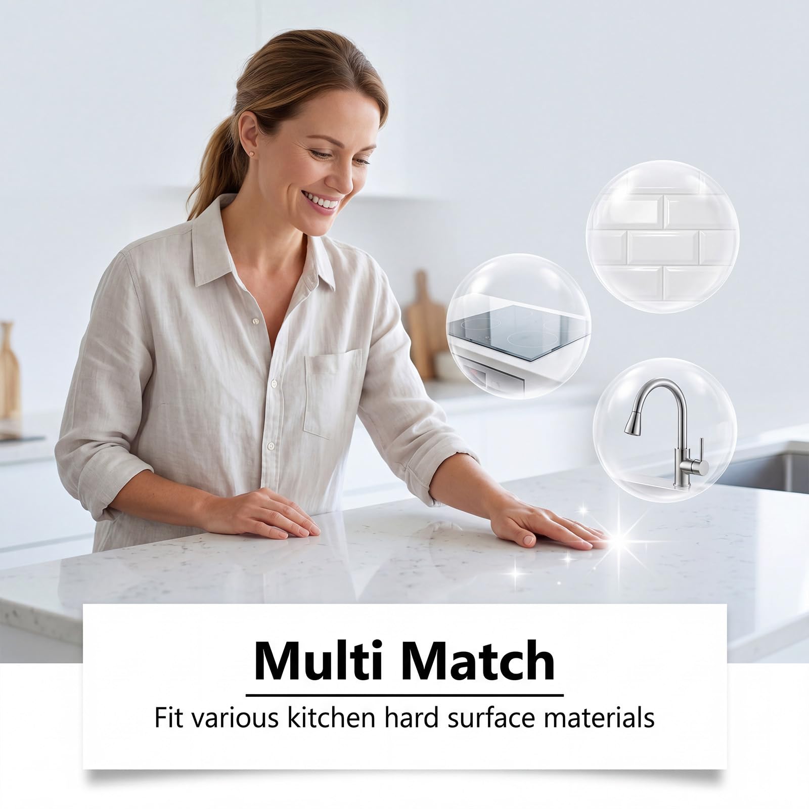 Limpiador de cocina y desengrasante para cocina, horno, campana extractora y freidora de aire caliente, crema limpiadora altamente eficaz para eliminar manchas de aceite en diferentes superficies, 100