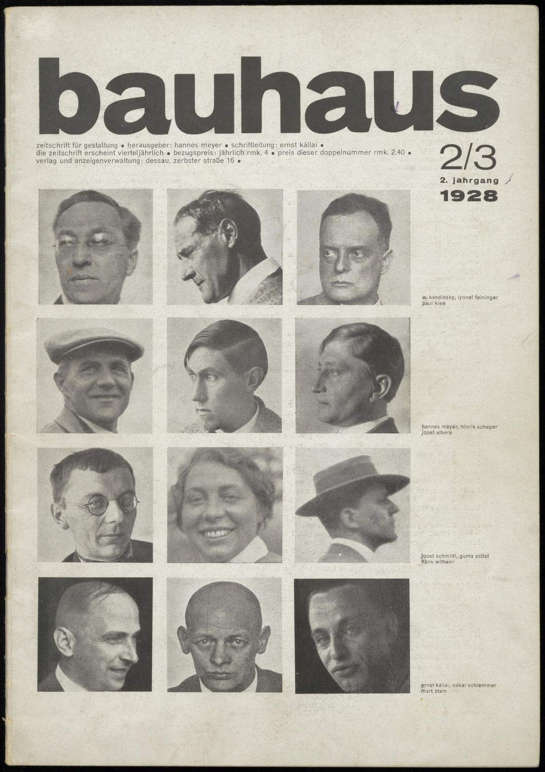 BAUHAUS JOURNAL 1926–1931: facsimile edition