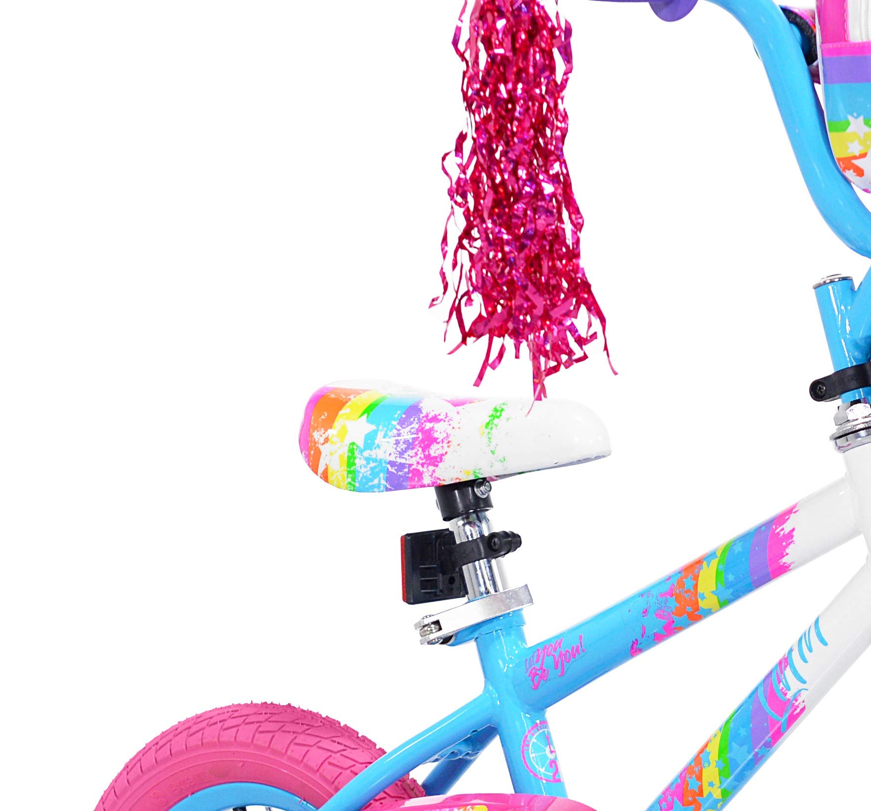 little miss matched bike banana seat