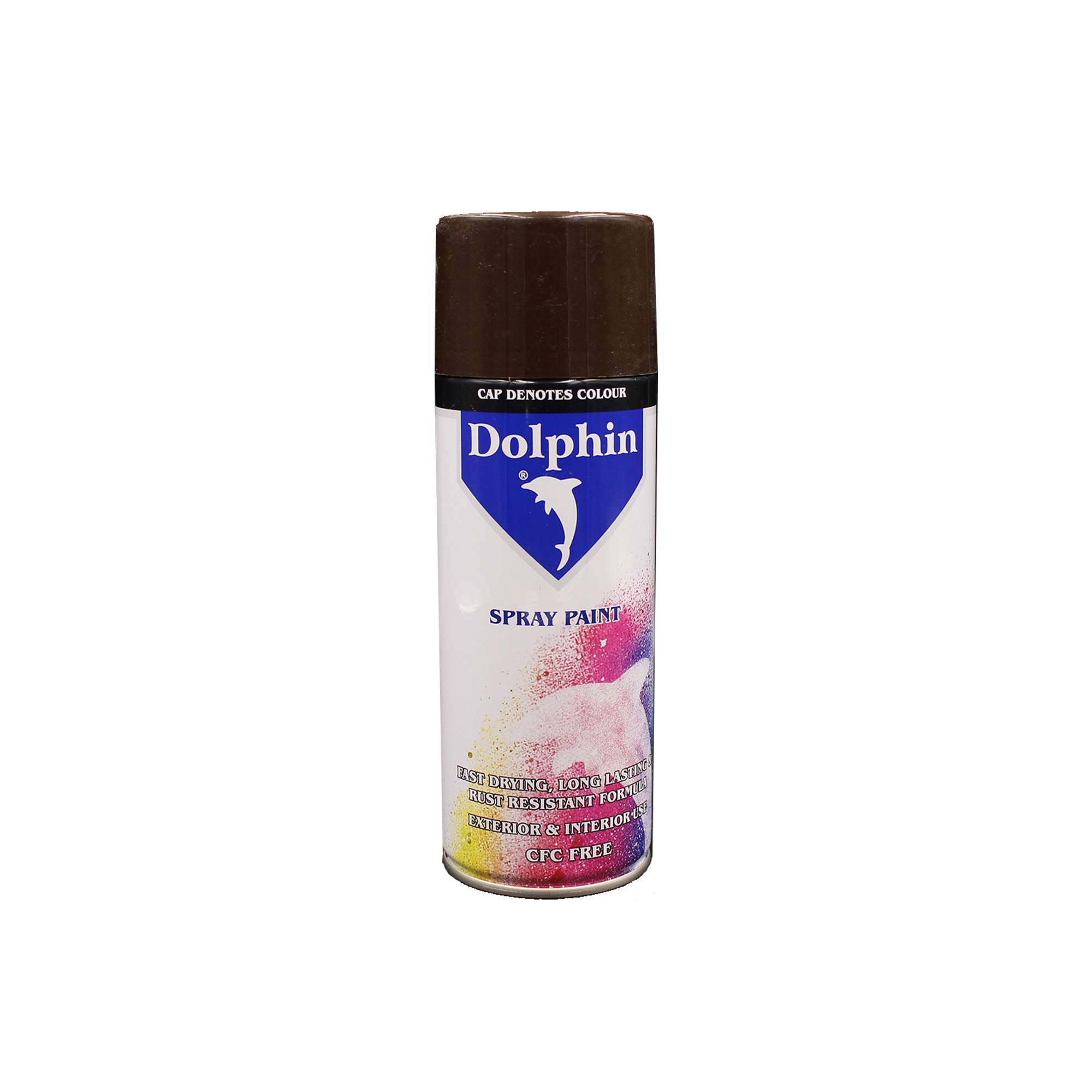 DOLPHIN Spray Paint (280g, Brown)