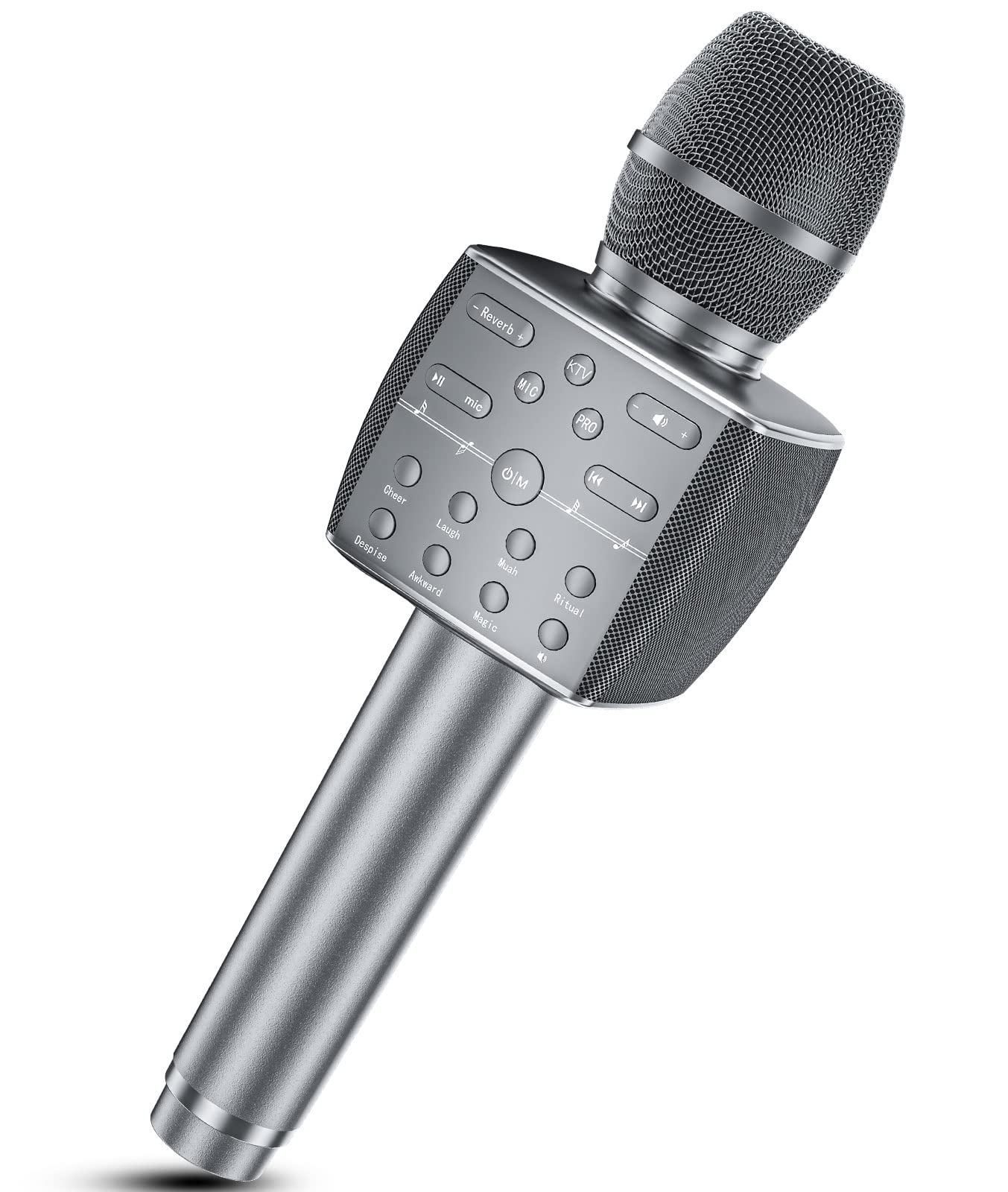Bluetooth カラオケマイク ワイヤレスマイク 多機能ノイズキャンセリング 楽天市場】手持ちマイク2本セット Bluetooth カラオケマイク