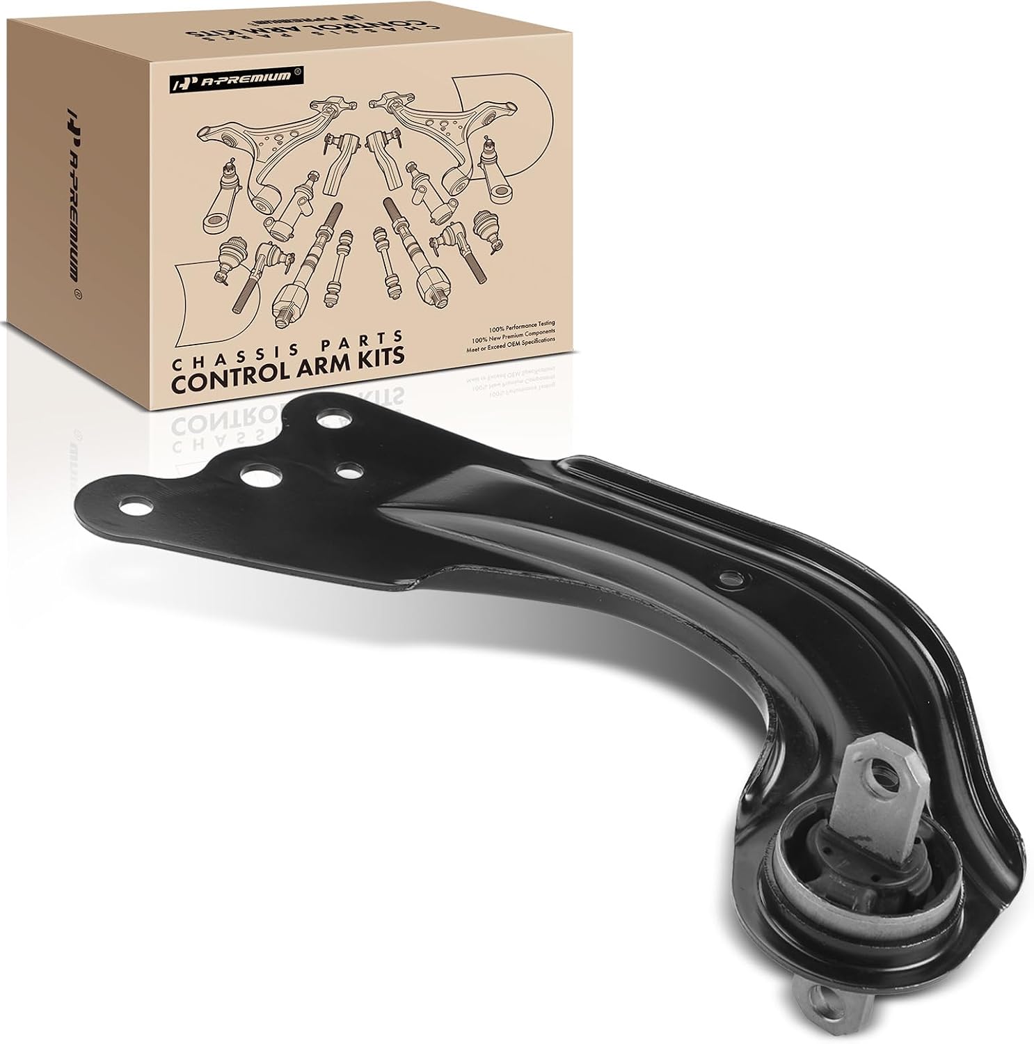 A-Premium Rear Right Trailing Arm, with Bushing, Compatible with Mazda CX-5, CX5 2013-2019