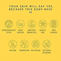 Vista 3 de Shea Butter Soap Base - 5Lb Melt and Pour Soap Making Supplies with Organic Shea Butter - No Palm Oil, Vegan, Antioxidant-Rich and Gentle on the