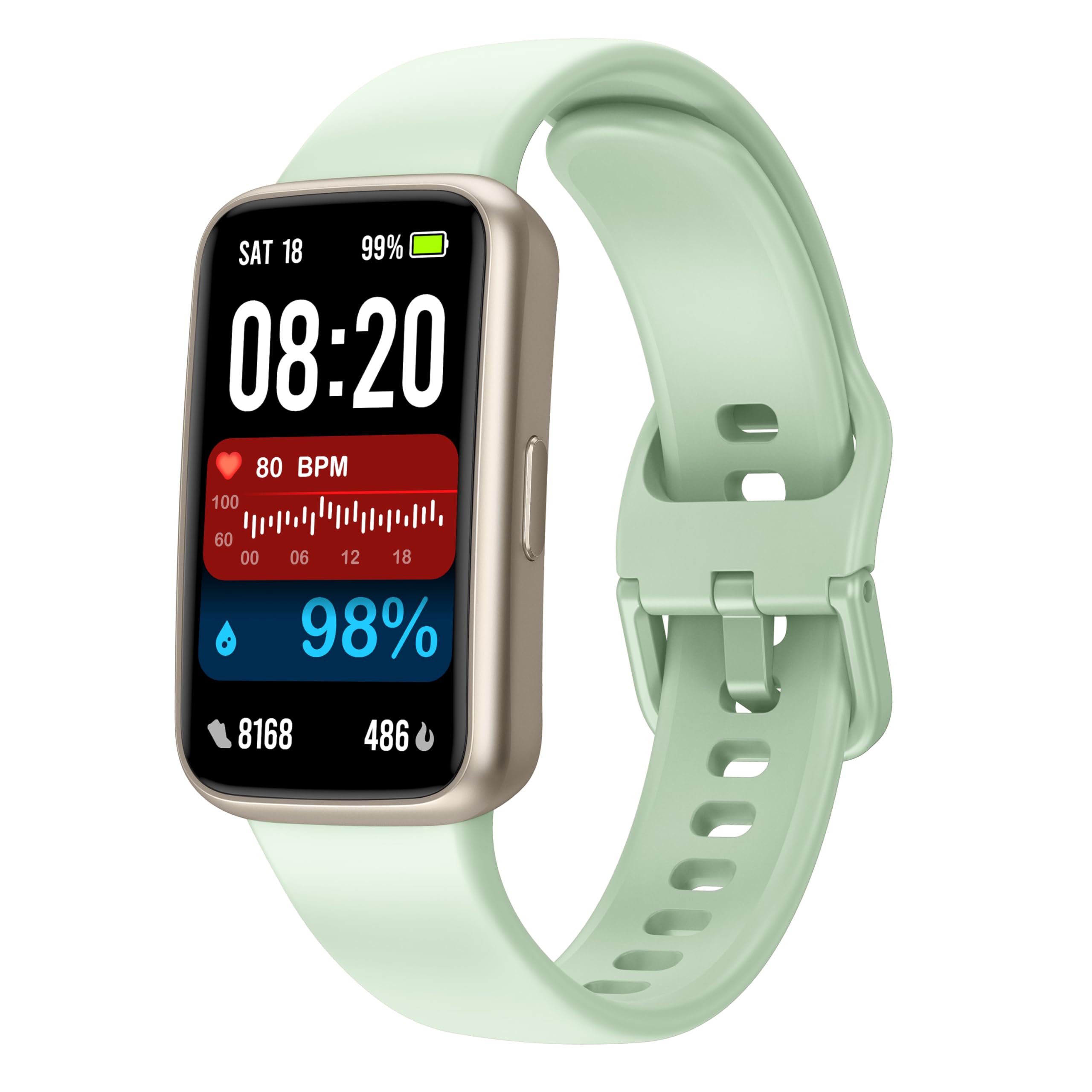 Enfit Fitness Trackers,Smart Watch with 1.47" Color Screen,100+Sport Modes Fitness Watch with Heart Rate Sleep Monitor,Pedometer Step Counter Watch,3TAM Waterproof Activity Trackers for Women Men,LGN — image 1