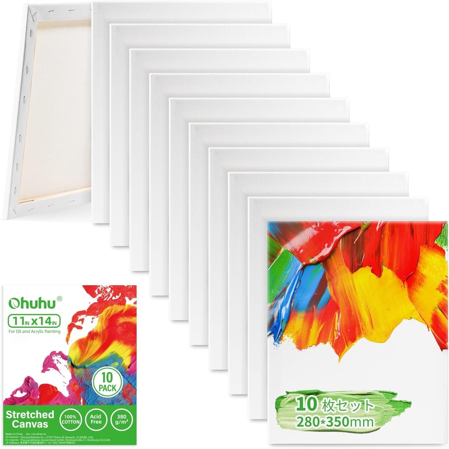 Amazon Ohuhu 張りキャンバス 絵画ボード 280x350mm F5 10枚セット 個包装 ミニサイズ 油彩 アクリル兼用 ライト木枠 木製フレーム 中目 化繊綿 油絵 部屋飾り 屋内 Diy 学習教材 イラスト インテリア 画材 キャンバス キャンバス用品 通販 Amazon Ohuhu 張りキャンバス 絵画ボード 280x350mm F5 10枚セット 個包装 ミニサイズ 油彩 アクリル兼用 ライト木枠 木製フレーム 中目 化繊綿 油絵 部屋飾り 屋内 Diy 学習教材 イラスト インテリア 画材 キャンバス キャンバス用品 通販