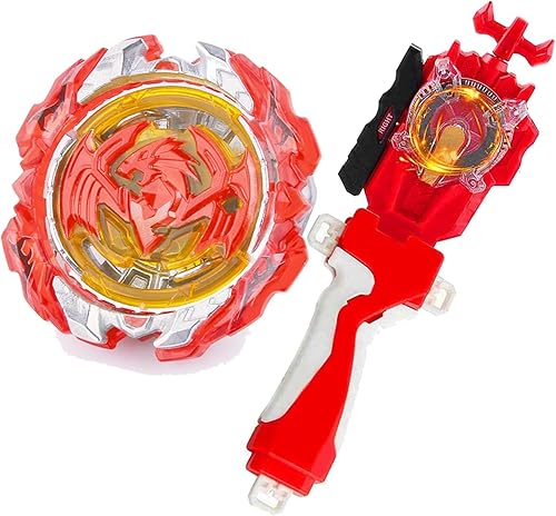Revive Phoenix Battling Top Burst Toy Sparking Launcher Set, Bey Battle Blade Blades Gyro Lanzadores bidireccionales Derecha Izquierda Giratorio