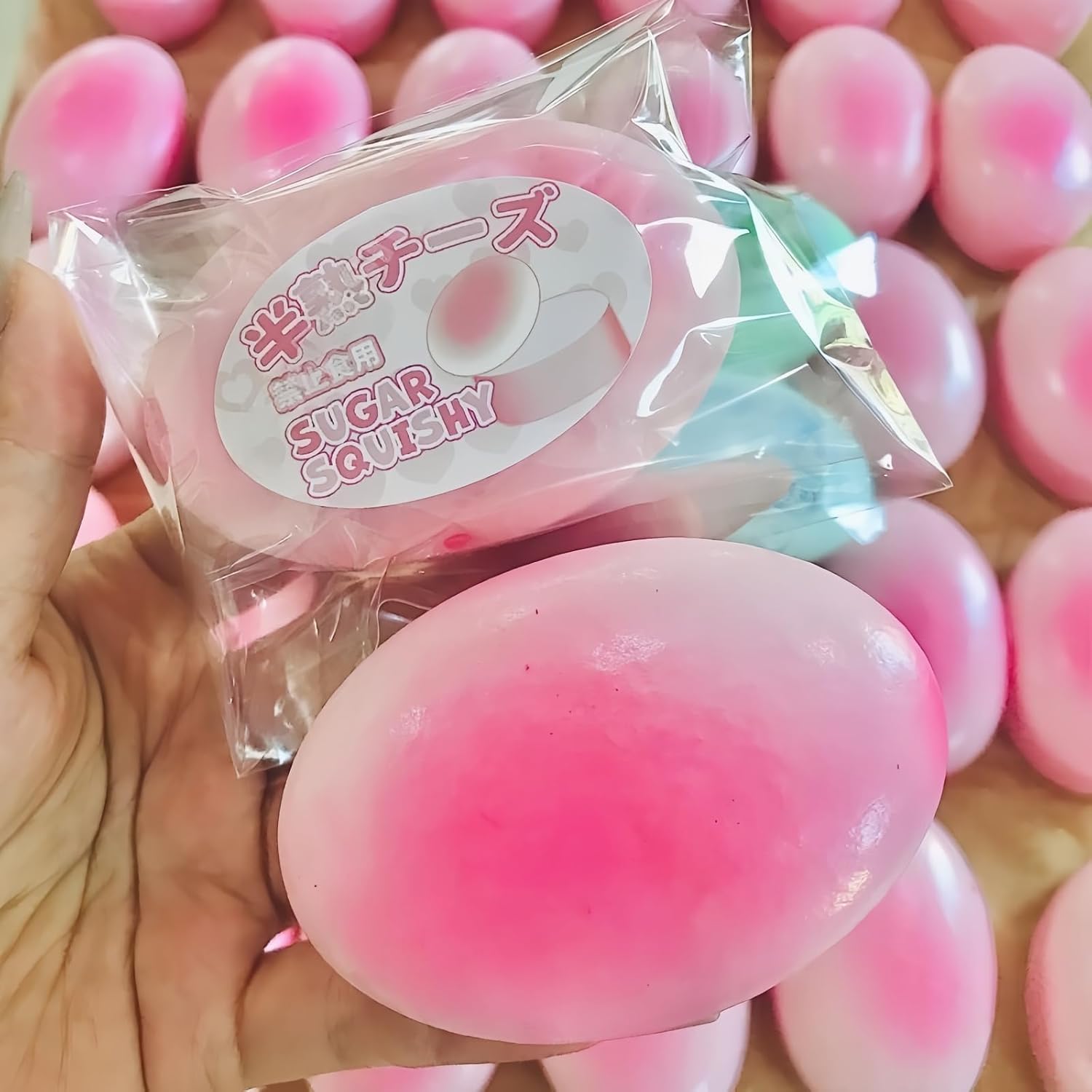 4Pcs Sticky Bread Slow Rising Squishy, Super Soft Slow Rising Squishies, Vibrant Bread Shape Squeeze Toy, Small Toast Squishy for Anxiety Relief Fidget Toys