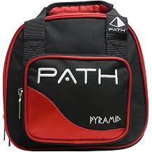 Pyramid Path Plus One Spare Tote Bowling Bag with Front Accessory Pocket - Holds One Bowling Ball and Small Accessories