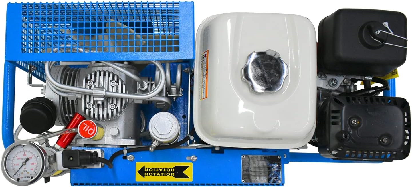 TUXING 4500Psi High-Pressure Air Compressor - Top View