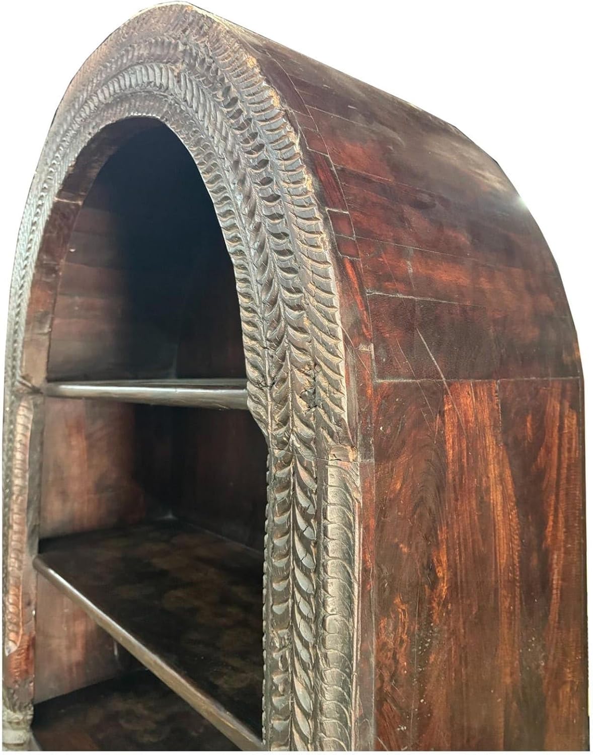 Tall Bookcase for Home Office, Easy Assembly(BROWN)