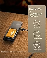 Vista 5 de 86lux Luz de Libro, Luz de Lectura LED Recargable con Clip para Uso en Cama y Noche - 3 Temperaturas de Color con Atenuación Continua, Diseño