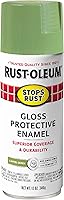 Vista 35 de Rust-Oleum 7732830 Stops Rust Pintura en Aerosol, 12 oz, Verde Cazador Satinado