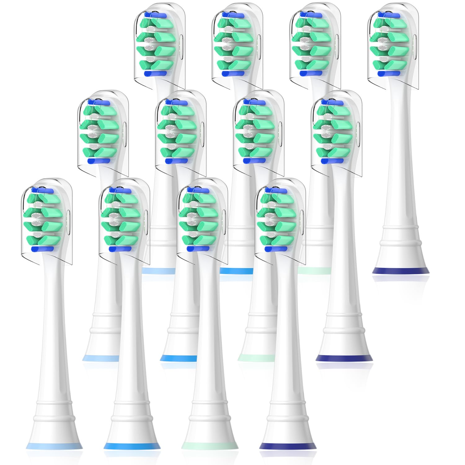 Replacement Heads Compatible with Sonicare Toothbrush Replacement Brush Head for Philips Sonicare Electric Toothbrush 4100 5100 6100 9900