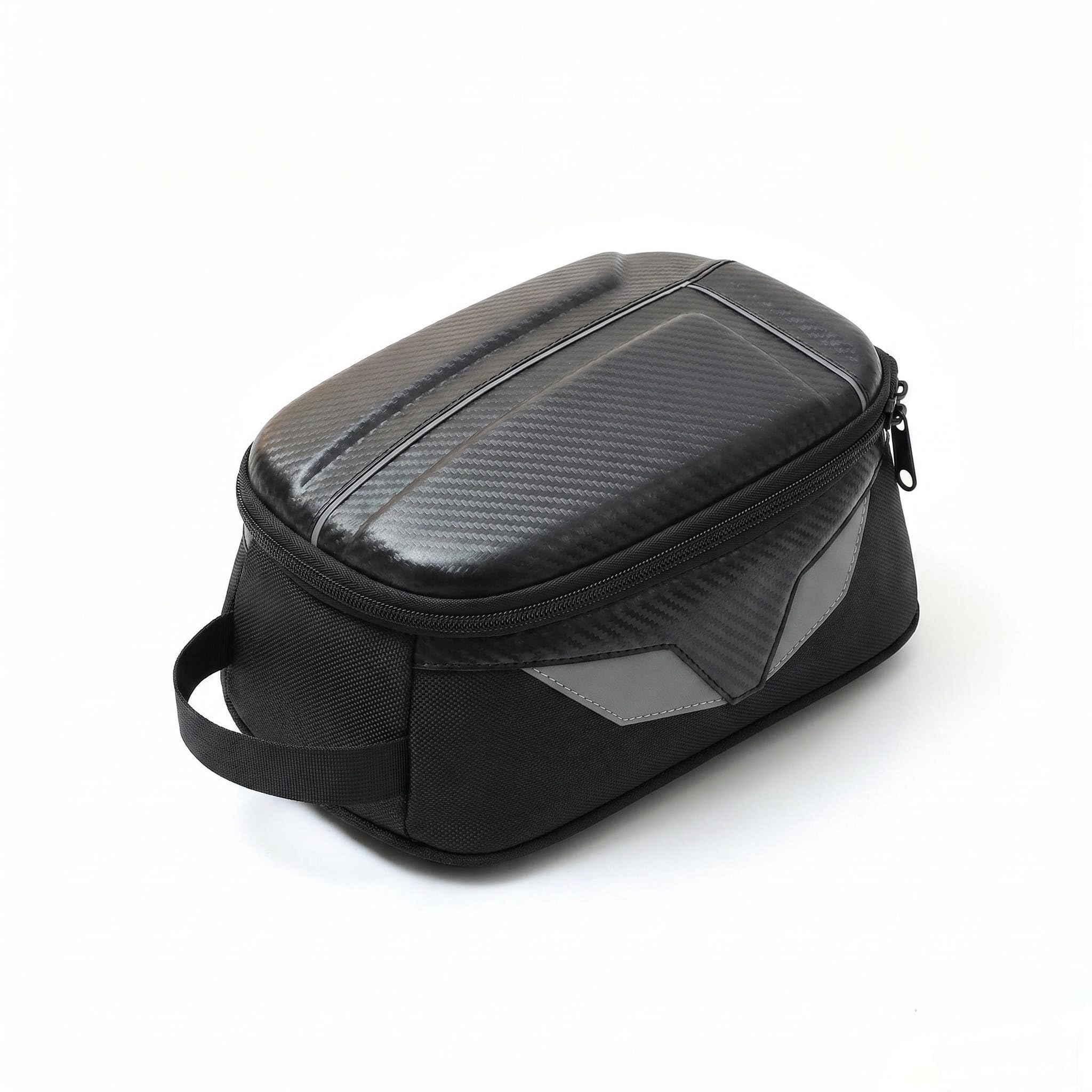 Motorrad-Tanktasche, universal, wasserdicht, Oxford-Gewebe mit, wasserdicht, universell für Motorräder, einzigartiges Styling mit gut sichtbaren reflektierenden Streifen
