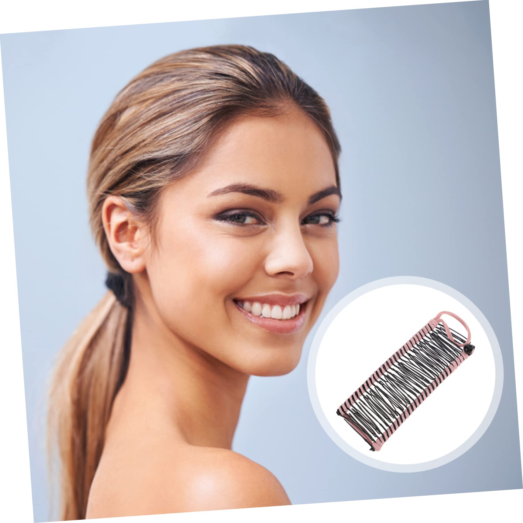 Beaupretty 6pièces Pince Banane Pour Chignon Accessoire De Coiffure Pratique Pour Cheveux Épais Et Bouclés Outil De Stylisation Dents
