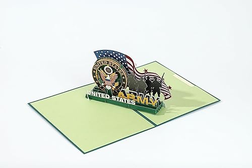 Miniatura 2 de AIT PAPER ART Tarjeta de regalo de cumpleaños 3D, tarjetas de felicitación patrióticas desplegables con papel de notas, tarjetas de agradecimiento