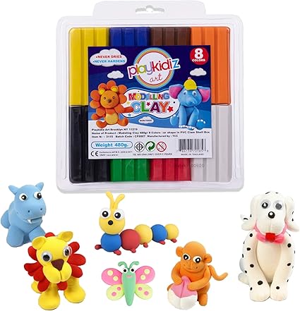 Amazon Co Jp Playkidiz アートモデリング粘土ツール 様々な型と色の組み合わせ Stem教育diy成形セット 子供向けホームクラフト 3115 ホビー Amazon Co Jp Playkidiz アートモデリング粘土ツール 様々な型と色の組み合わせ Stem教育diy成形セット 子供向けホームクラフト 3115 ホビー