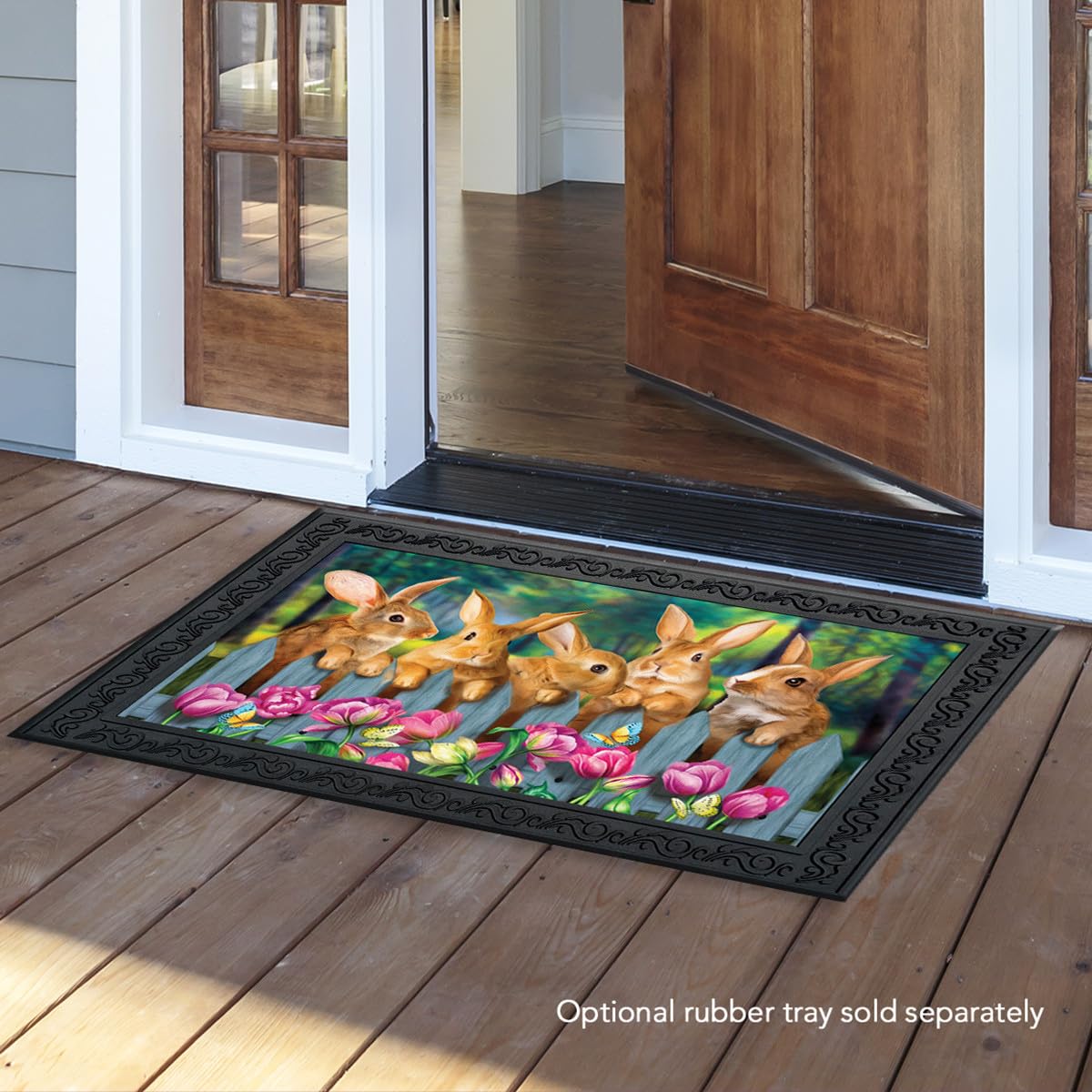 Briarwood Lane Easter Doormat - Bunnies & Spring -2 Briarwood Lane Easter Doormat - Bunnies & Spring -2