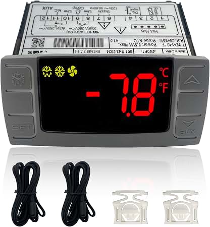 Amazon.com: XR03CX-4N0F1 Temperature Controller with Sensor Probe