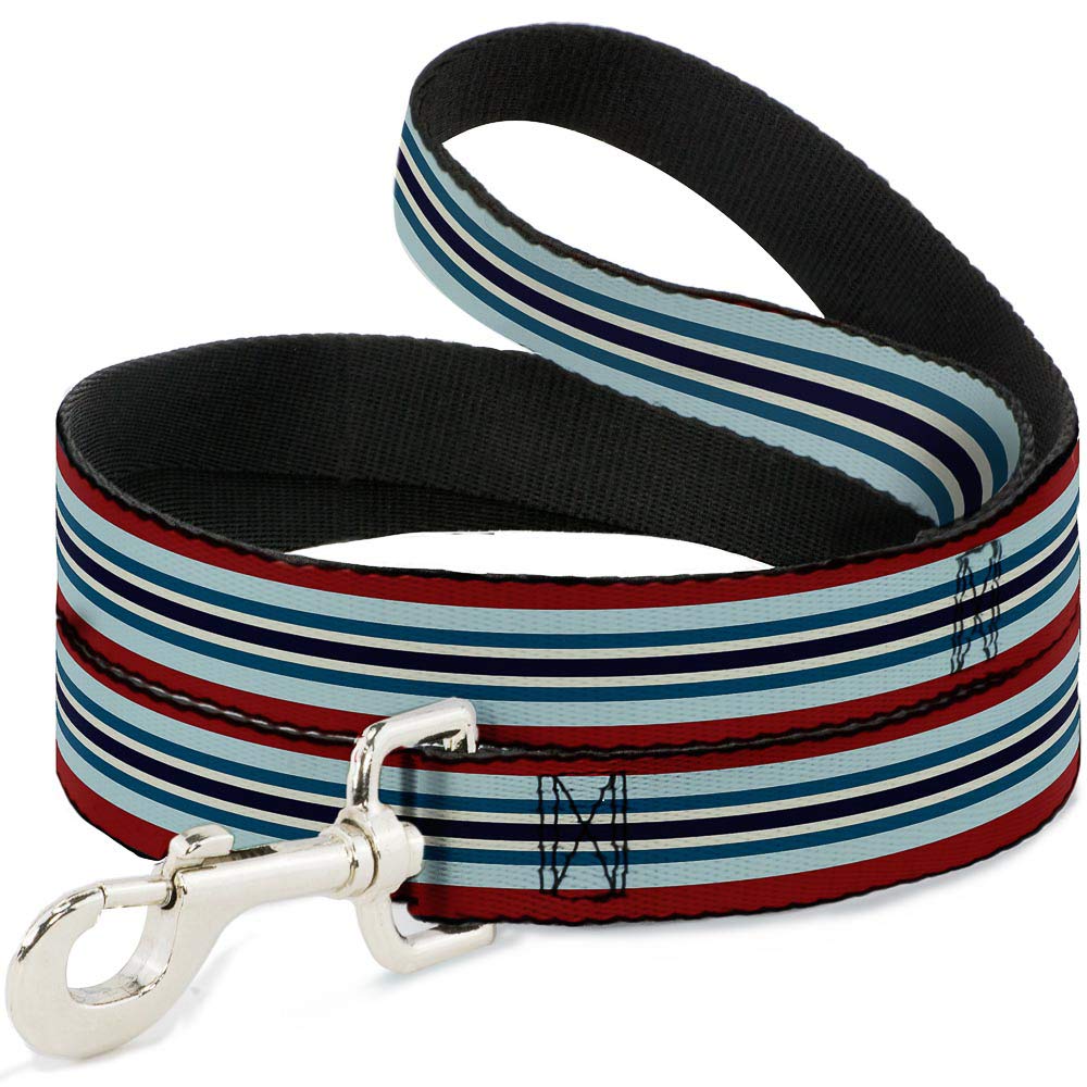 Laisse pour chien résistante Buckle Down stripes évite les tractions brusques
