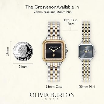 Olivia Burton Mini Grosvenor 20mm Womens Quartz Watch