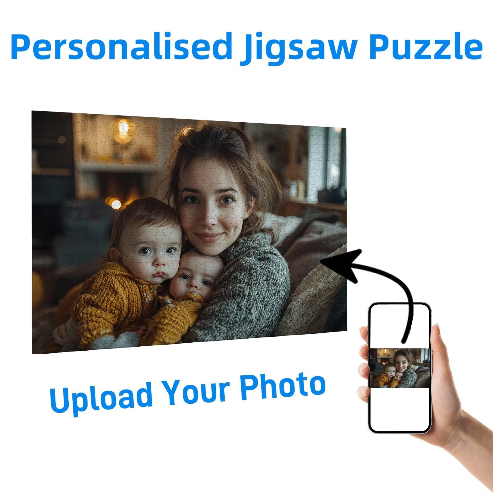 Personalisierte Foto-Puzzles – Wählbar Aus 70 Bis 6000 Teilen – Individuell Gestaltet Mit Deinem Eigenen Bild