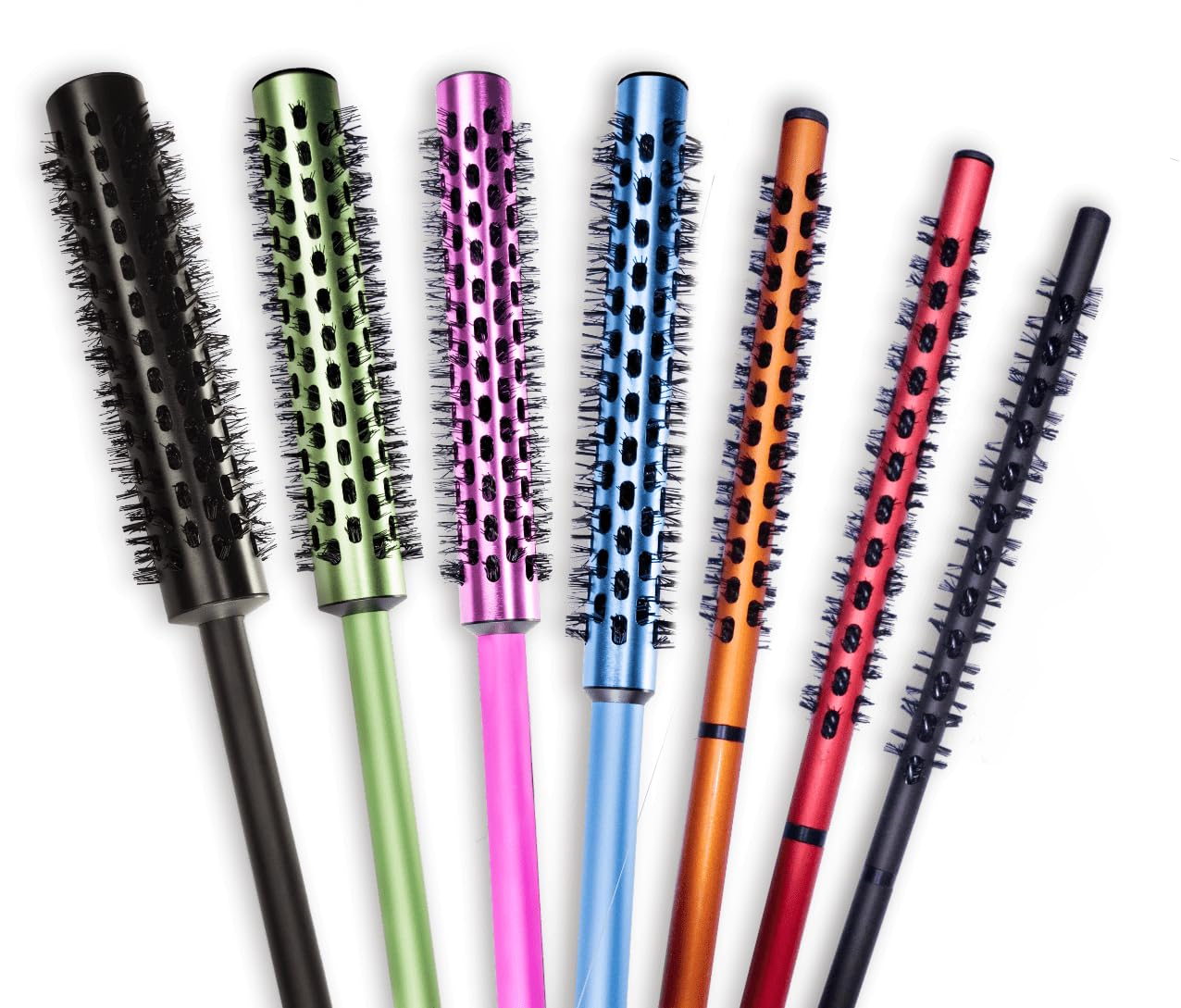 Spazzole per capelli professionali KIT WANDER: un metodo nuovo di styling e piega ondulata, ravviva ricci. Hair tools innovativi, colorati, più maneggevoli e con una lunghezza maggiore di 42 cm
