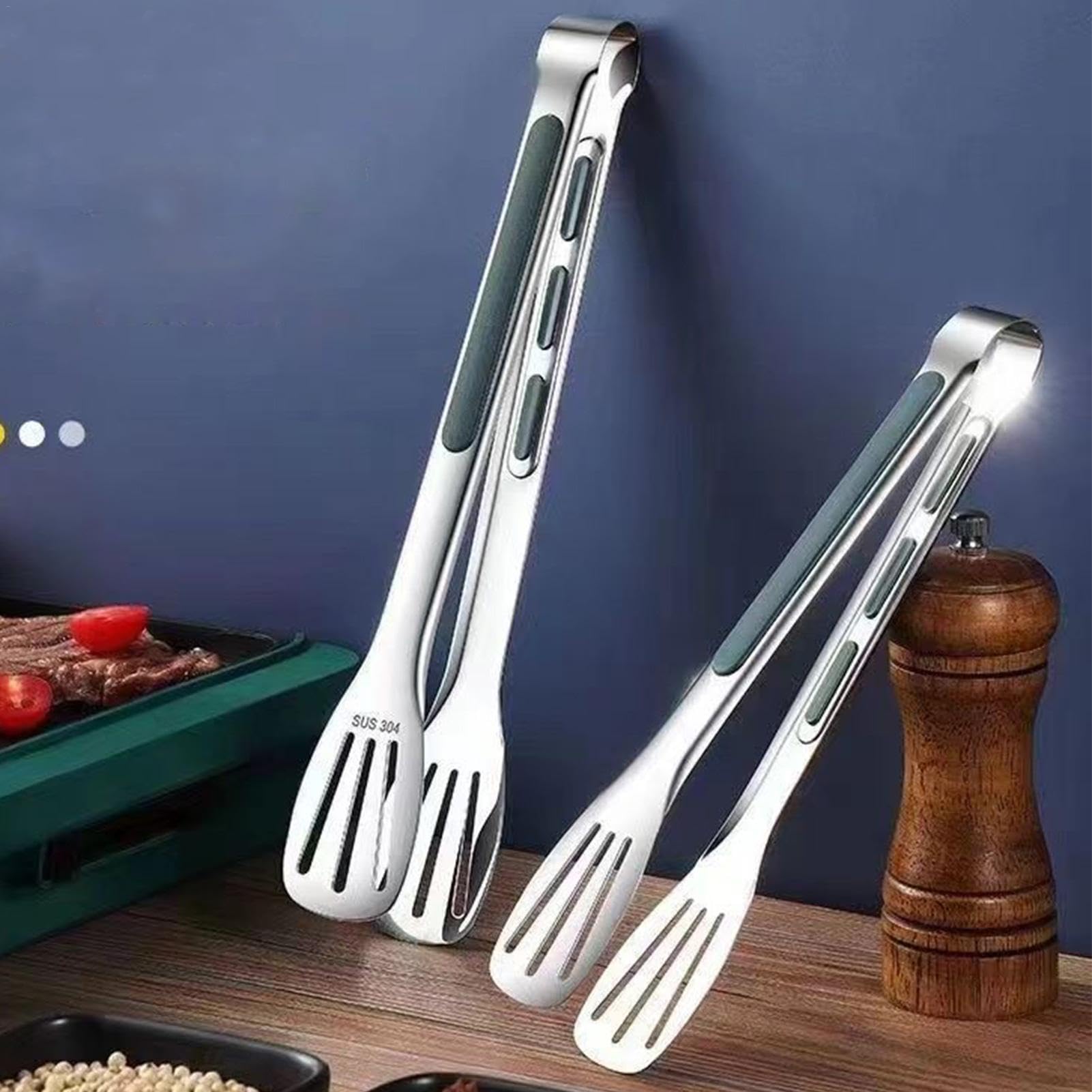 Pinze Da Servizio In Acciaio Inox, Anti-scaldamento, Per Buffet, Cottura E Frittura, Lavabili In Lavastoviglie