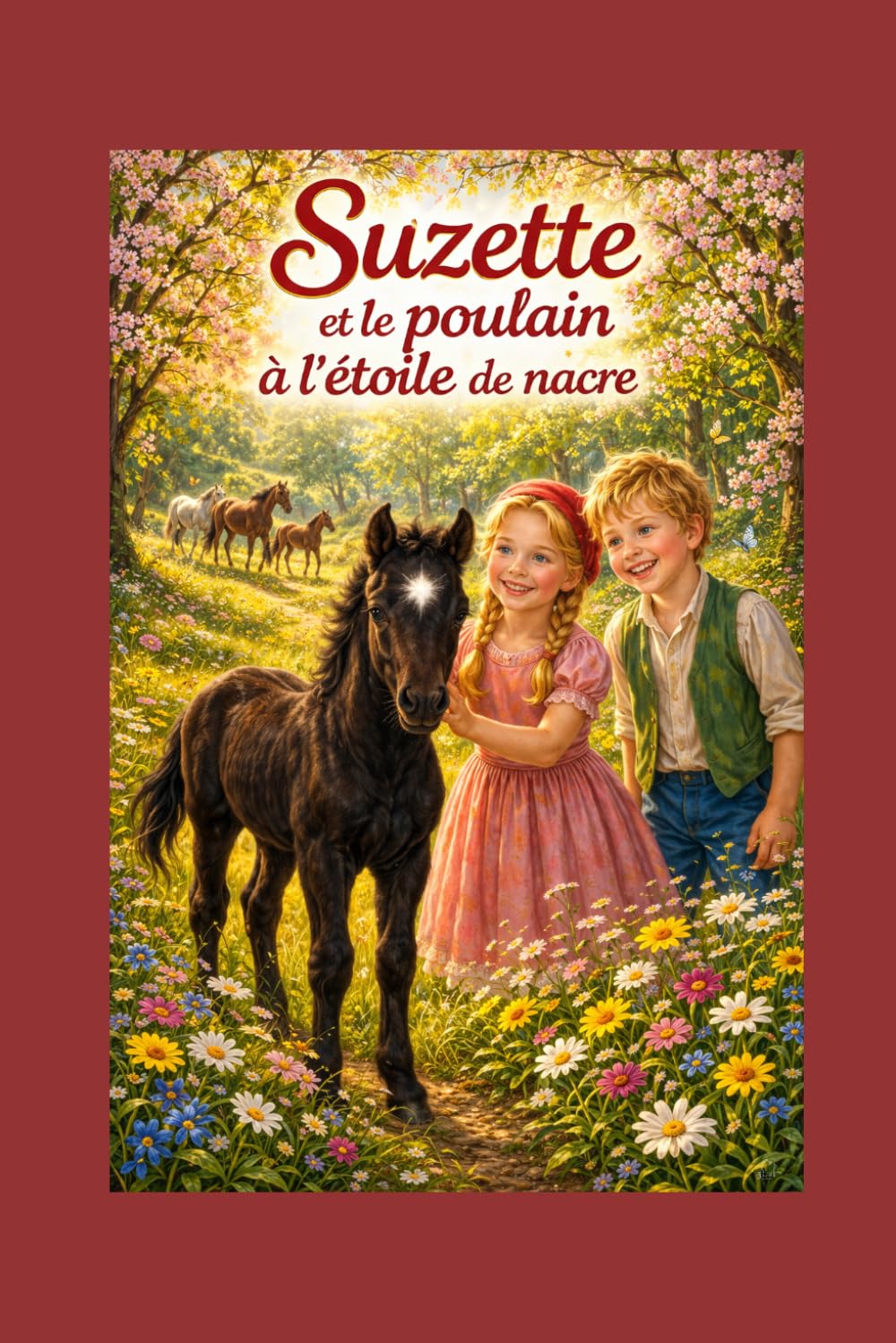Suzette et le poulain à l'étoile de nacre (Les aventures de la Fermette de Suzette)