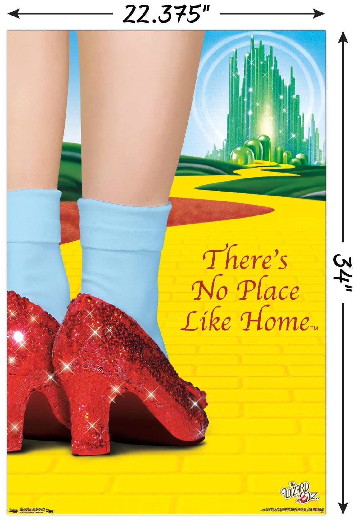 Amazon.co.jp: オズの魔法使い - No Place Like Home ウォールポスター