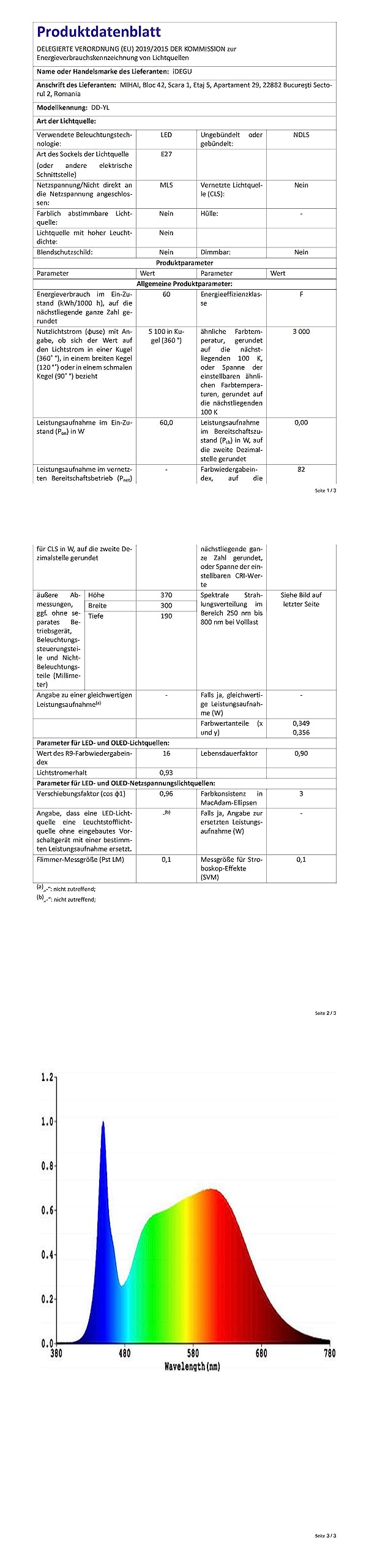 iDEGU - Lámpara de Techo Retro y Moderna de Ratán y Madera, Estilo Vintage E27 Para Habitación Infantil, Salón, Cafetería