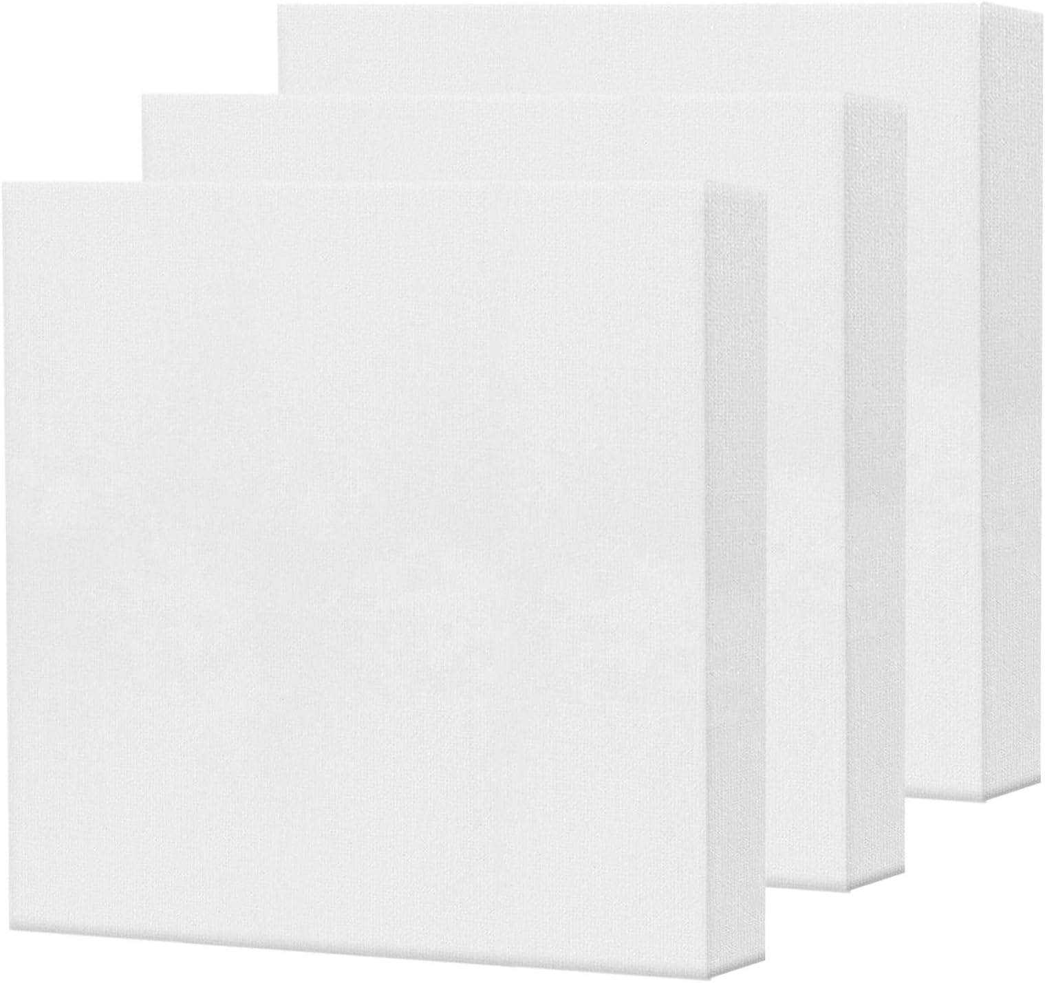 Lot De 2 Toiles Chassis à Peindre COTON 20x20