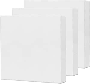 Telaio Per Pittura 50x70 Cm In Legno Di Abete - Tela Di Cotone Grana Media, Made In Italy - Foto 8