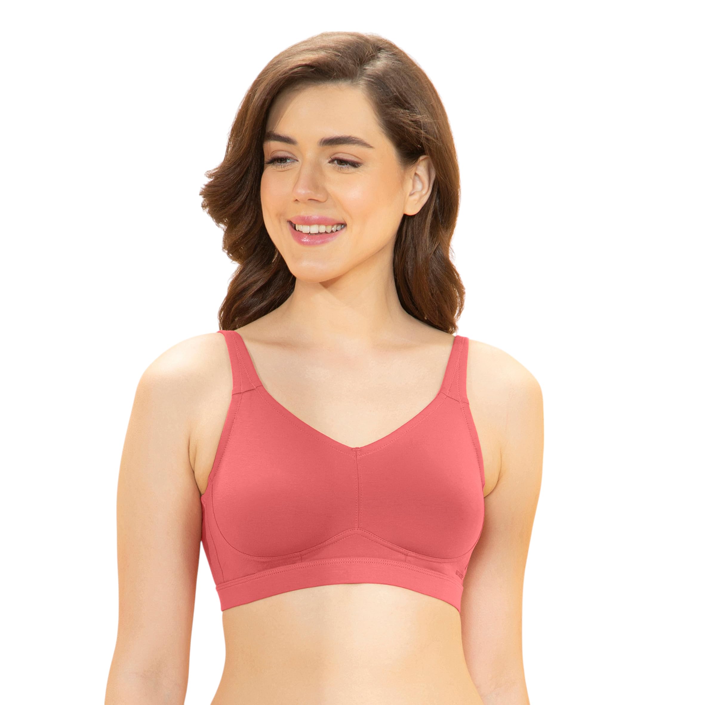 amante Pure Comfort Cotton Minimizer Bra-picture-16