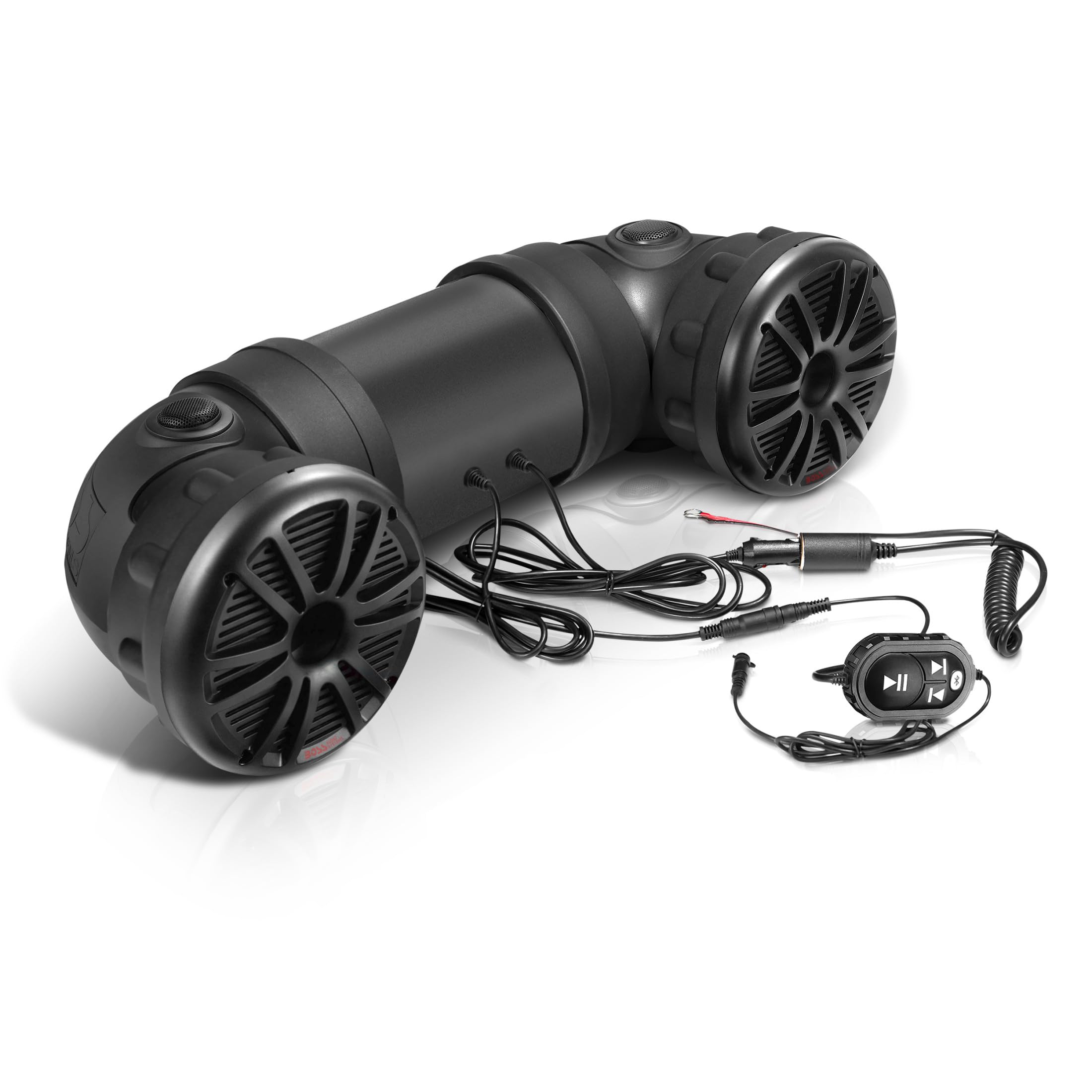 BOSS Audio Systems ATV25B ATV 6.5 Inch Weatherproof Powered Speaker System