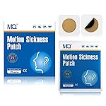 MQ 28ct Motion Sickness Patches Non Drowsy, Sea Sickness Patches for Cruise Travel Essentials, Waterproof Patch Behind Ear for Car Airplane Altitude Sickness, Long Last 72H