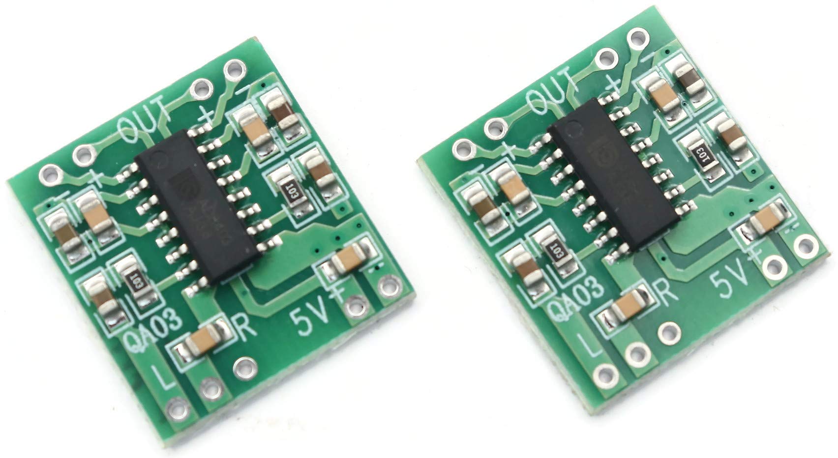 10 Pcs PAM8403 Mini 2 Channel 3W Stereo Class D Audio Power Amplifier Module Board-image-8