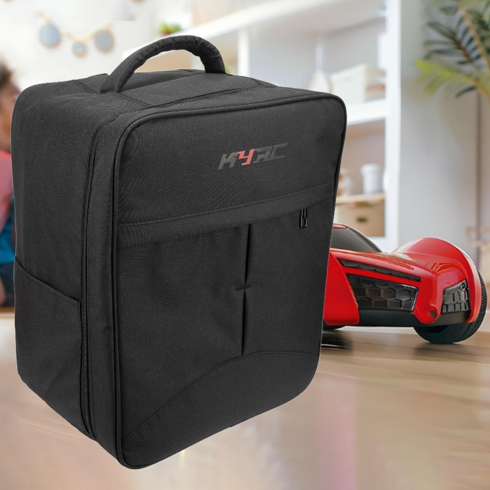 Milageto RC Car Bag Funda Portátil para Coche Radiocontrolado con Bolsillos Tela Ligera Y Duradera Protección contra Golpes Adecuada para Transporte Y, Negro