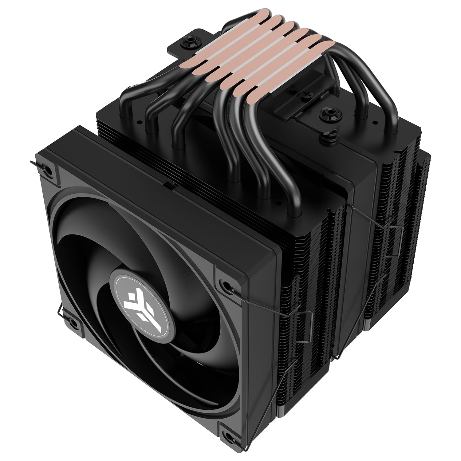 Itek Dissipatore ad aria ICY-6HAT - Socket universale - 250W TDP - 6 Heatpipe - 12cm Fan - Digital Display