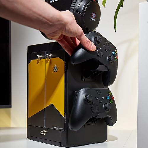 Miniatura 5 de Numskull Producto oficial de almacenamiento de Star Trek en color amarillo para juegos y soporte de almacenamiento Con capacidad para 10