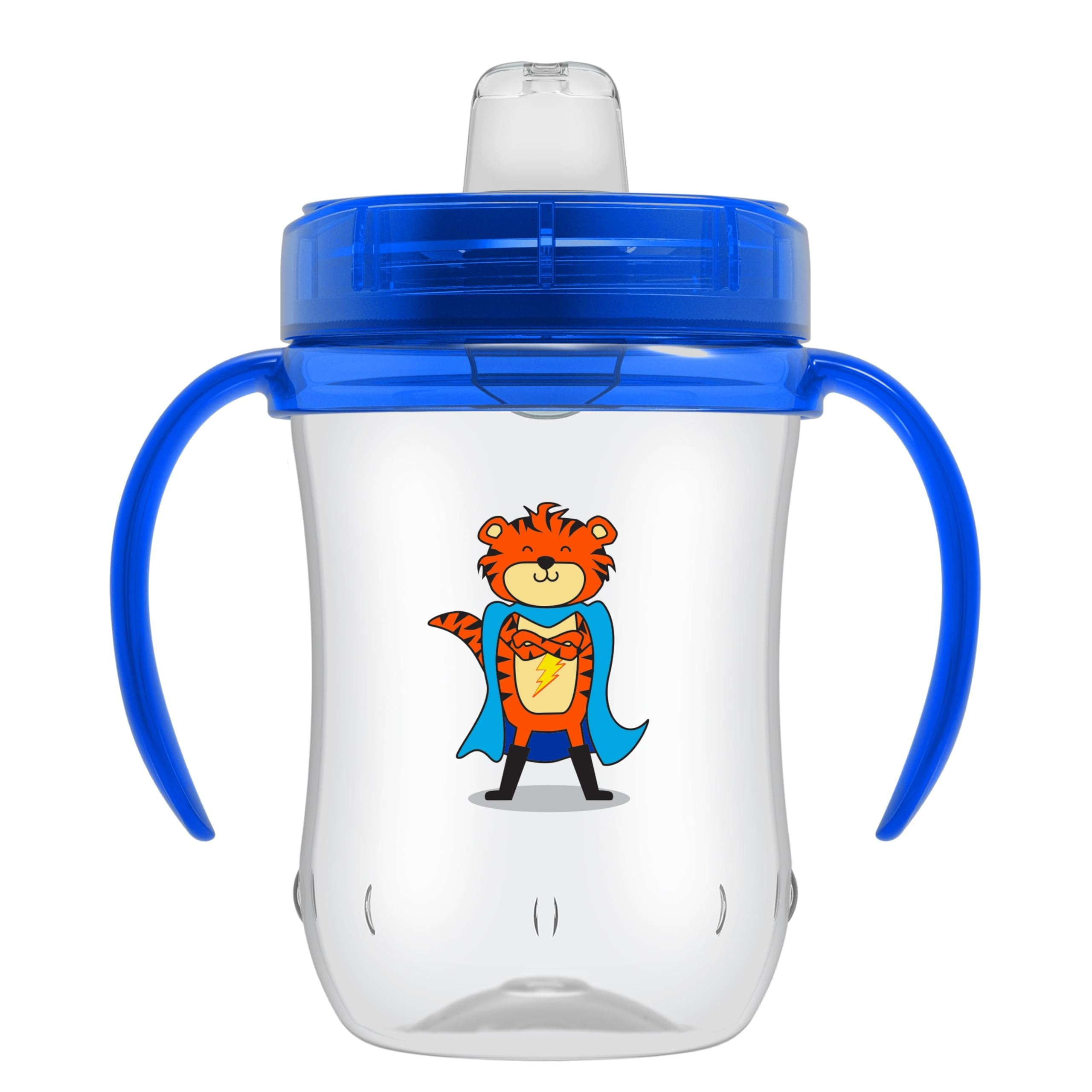 Dr. Brown's Milestones Soft Spout Sippy Cup with Handles - Blue - 9oz - 9m+