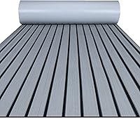 Vista 12 de FOCEAN Boat Flooring EVA Foam Boat Decking Faux Teak Marine Flooring Marine Mat Sheet for Motorboat RV Yacht Kayak Surfboard, 94.5"x