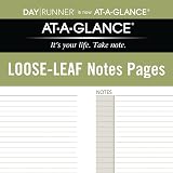 AT-A-GLANCE Day Runner Notes Pages, 87228 DAY-TIMER, Refill, Loose-Leaf , Undated, for Planner, 5-1/2" x 8-1/2", Size 4, 30 Sheets/Pack (011-200) – view 3