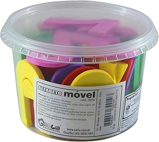 Alfabeto Móvel Eva Carlu Brinquedos